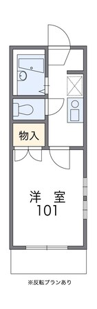 レオパレスエフハイムの物件間取画像